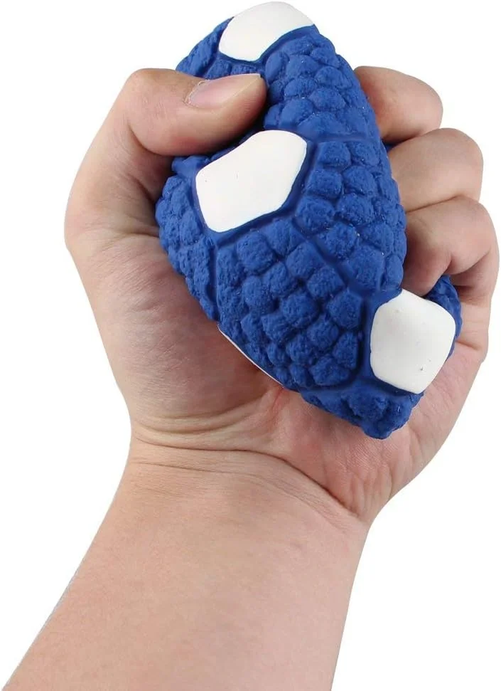 توپ بازی سگ، توپ نرم و صدا دار سگ، توپ بزرگ لاستیکی طبیعی برای سگ ها، 9.5 سانتی متر