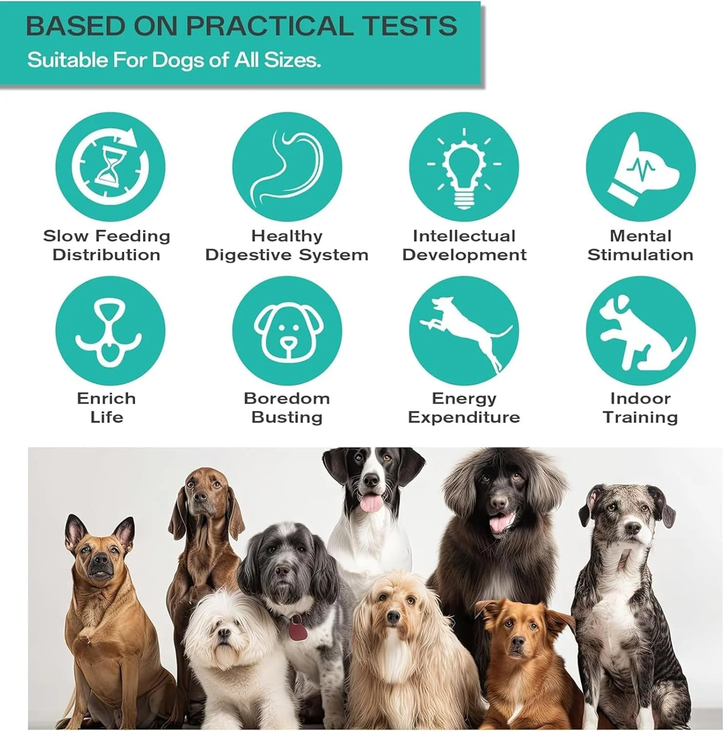 اسباب بازی پازلی سگ مدل X spring، فیدر پازلی سگ با قابلیت تنظیم و ساخته شده از مواد غذایی، اسباب بازی سگ برای تحریک آموزش IQ، اسباب بازی های پخش کننده تشویقی برای مشغول نگه داشتن آنها، مناسب برای سگ های کوچک، متوسط و بزرگ