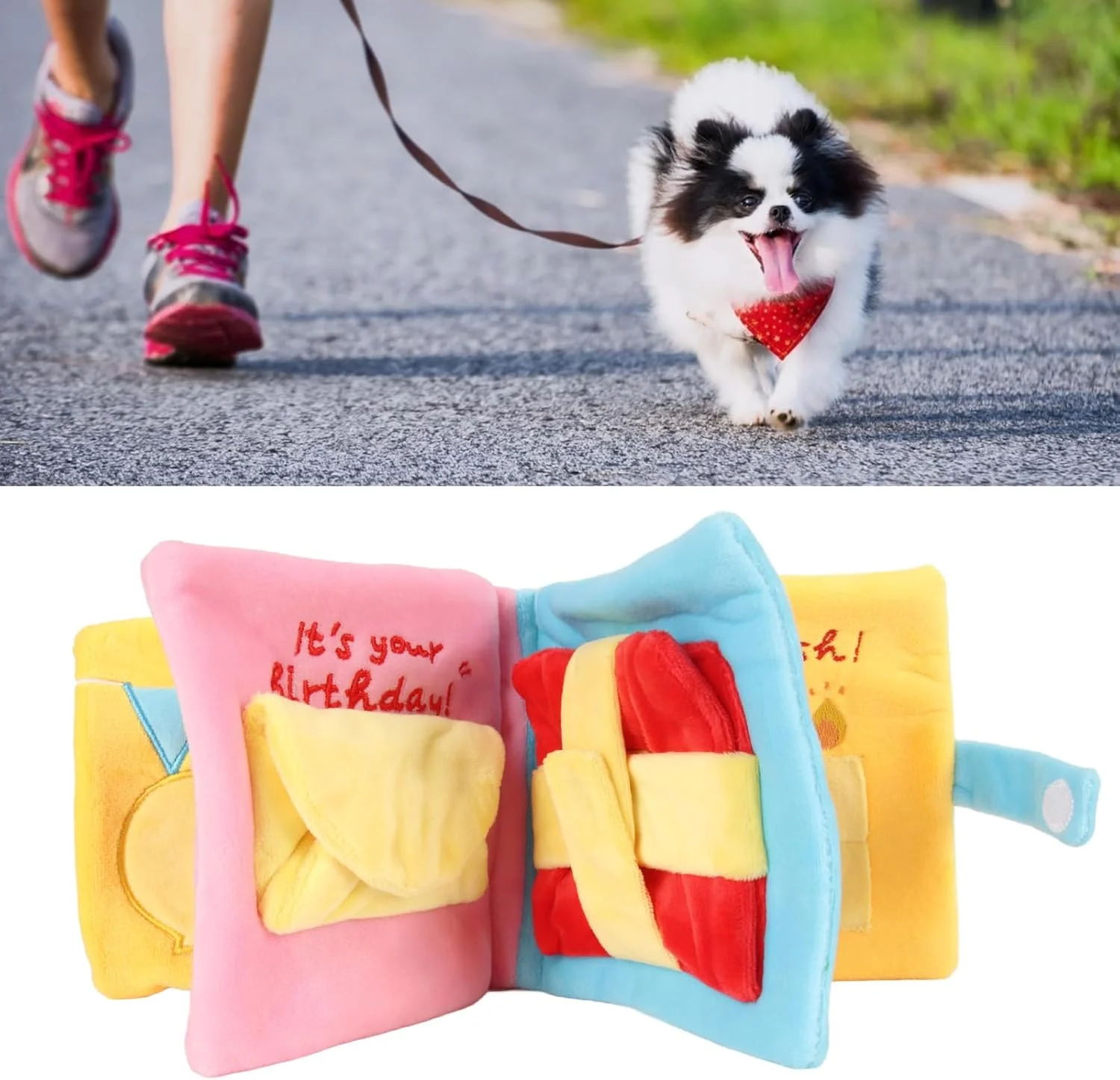 پد بویایی سگ سوراندی، پد تغذیه اسنافلی حیوانات خانگی، اسباب بازی های پازلی سگ با جنس پارچه پولیشی، پخش کننده تشویقی سگ برای رفع بی حوصلگی و تقویت مهارت های جستجوی غذا در گربه ها و سگ ها