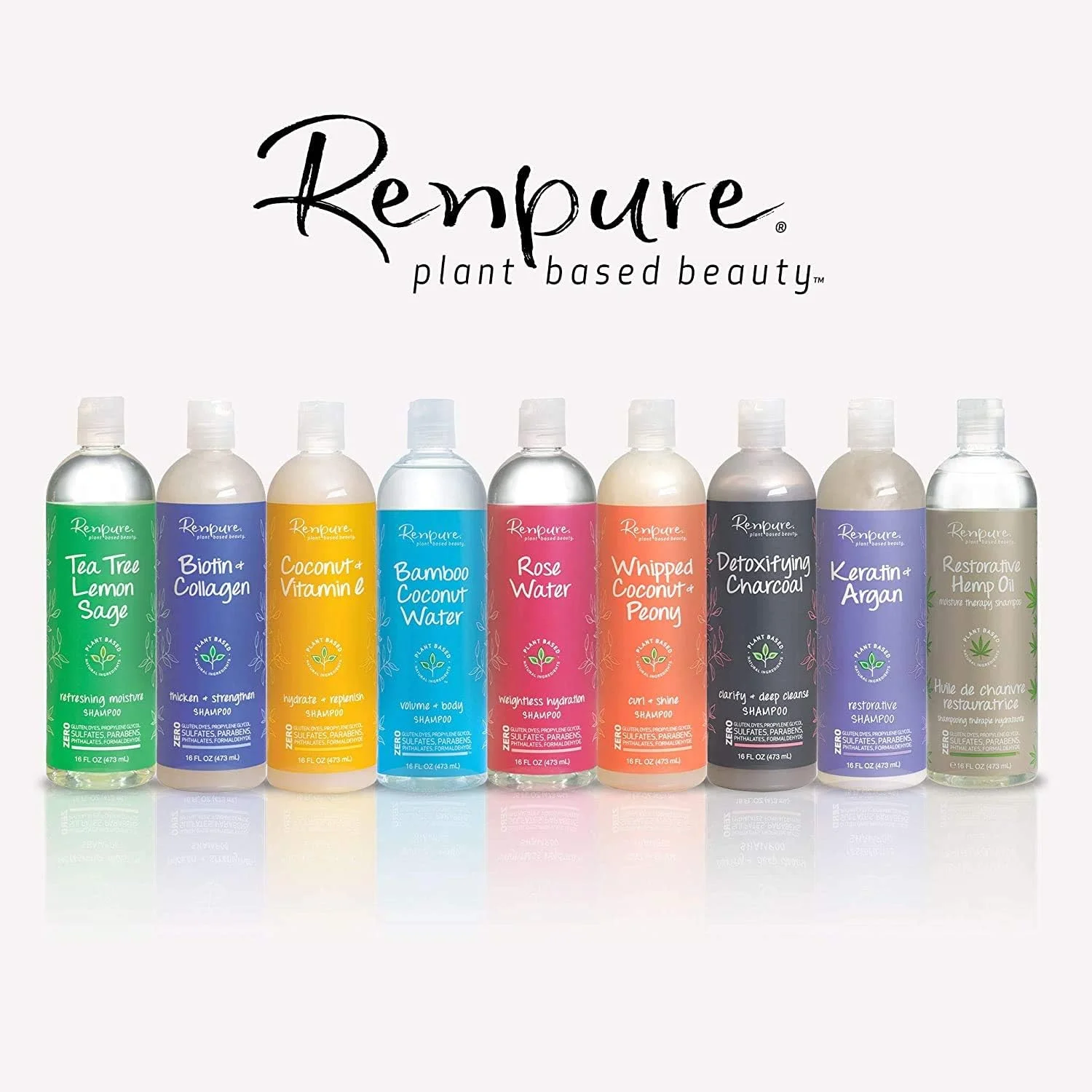 شامپو سم زدای مو حاوی زغال چوب رنپور، پاک کننده عمیق، 473 میلی لیتر شامپو سم زدای مو حاوی زغال چوب رنپور، پاک کننده عمیق، 473 میلی لیتر