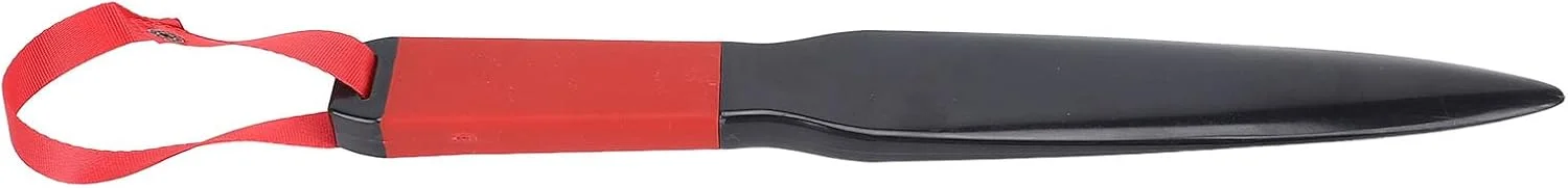 چوب جدا کننده سگ، نایلون لاستیکی، مناسب برای آموزش دهان حیوانات خانگی، چوب آموزش گاز گرفتن سگ نژاد بزرگ، سلامت، با عادات جویدن مناسب (دسته قرمز بند قرمز)