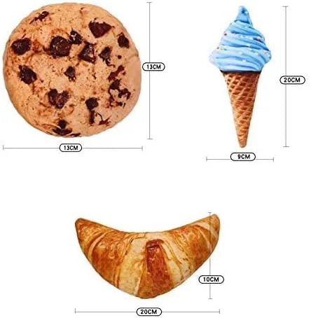 اسباب بازی های جویدنی سگ با صدای جیر جیر طرح توله سگ (کلوچه/بستنی/کروسان) اسباب بازی های جویدنی سگ با صدای جیر جیر طرح توله سگ (کلوچه/بستنی/کروسان)