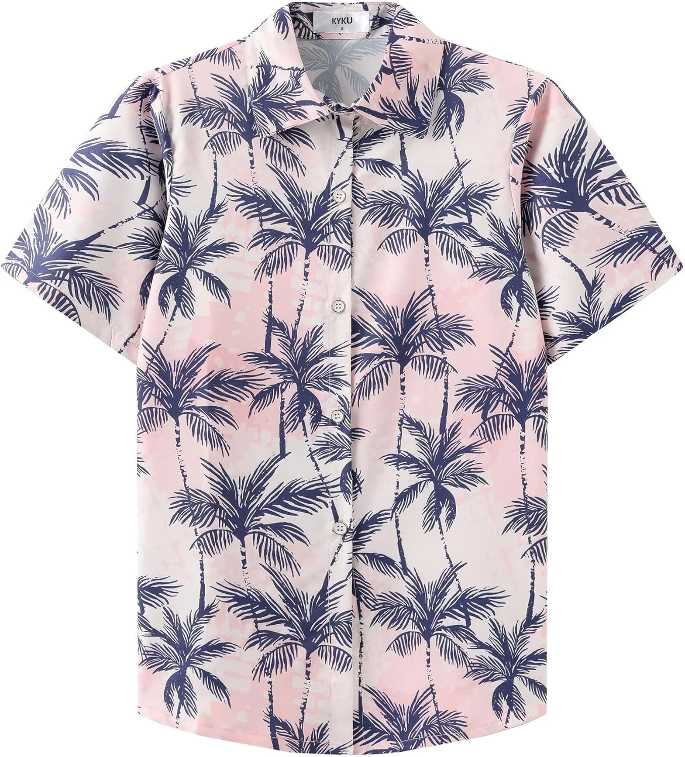 پیراهن دکمه دار زنانه هاوایی KYKU، بلوزهای تابستانی شیک و غیررسمی