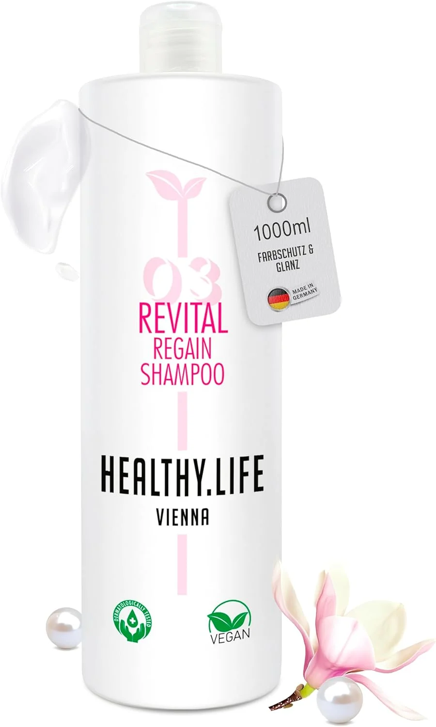 شامپو محافظ رنگ مو HLV یک لیتری برای موهای هایلایت شده، رنگ شده و مش شده حاوی کراتین و ماگنولیا، وگان - شامپو رنگ مو، شامپو مو ملایم، شامپو مراقبتی - مراقبت از مو زنانه و مردانه (Revital Regain 1L) شامپو محافظ رنگ مو HLV یک لیتری برای موهای هایلایت شده، رنگ شده و مش شده حاوی کراتین و ماگنولیا، وگان - شامپو رنگ مو، شامپو مو ملایم، شامپو مراقبتی - مراقبت از مو زنانه و مردانه (Revital Regain 1L)
