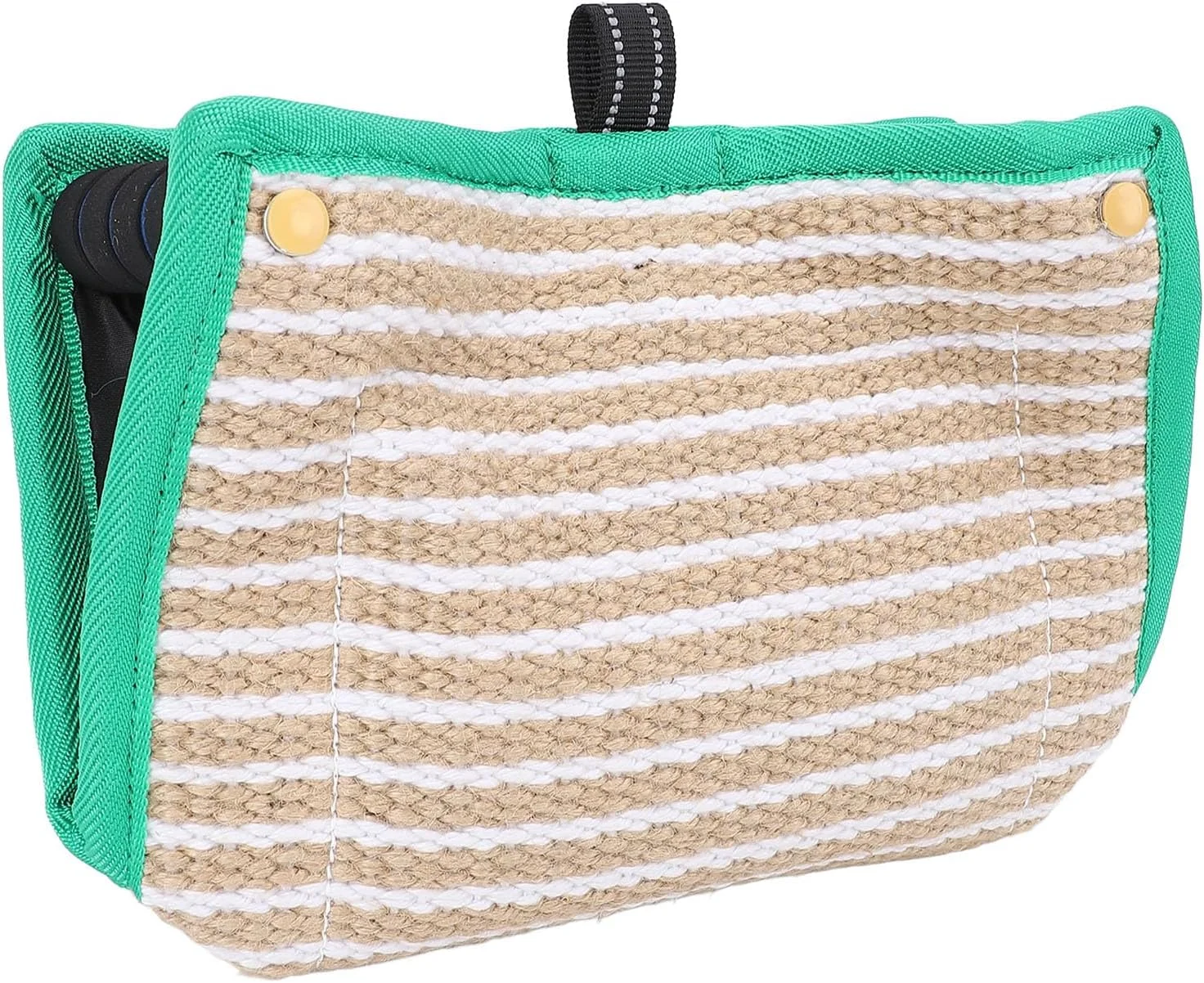 بالش گاز گرفتن سگ، آستین گاز گرفتن سگ از جنس جوت، اسباب بازی کششی سگ، گوه گاز گرفتن چند منظوره سگ، پد گاز گرفتن ایمن برای بازی تعاملی توله سگ، طراحی ضخیم