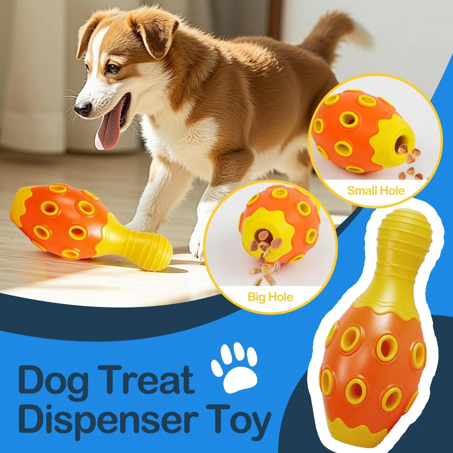 اسباب بازی های سگ پزونانت برای پخش تشویقی، اسباب بازی های جویدنی لاستیکی غیر قابل تخریب برای جویدن تهاجمی، اسباب بازی تعاملی غذای آهسته سگ برای مشغول نگه داشتن آنها برای نژادهای متوسط و بزرگ