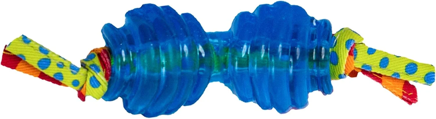 اسباب بازی های جویدنی سگ Petstages مدل Mini Orka Chew Pair Bone & Dumbbell - بسته 2 عددی