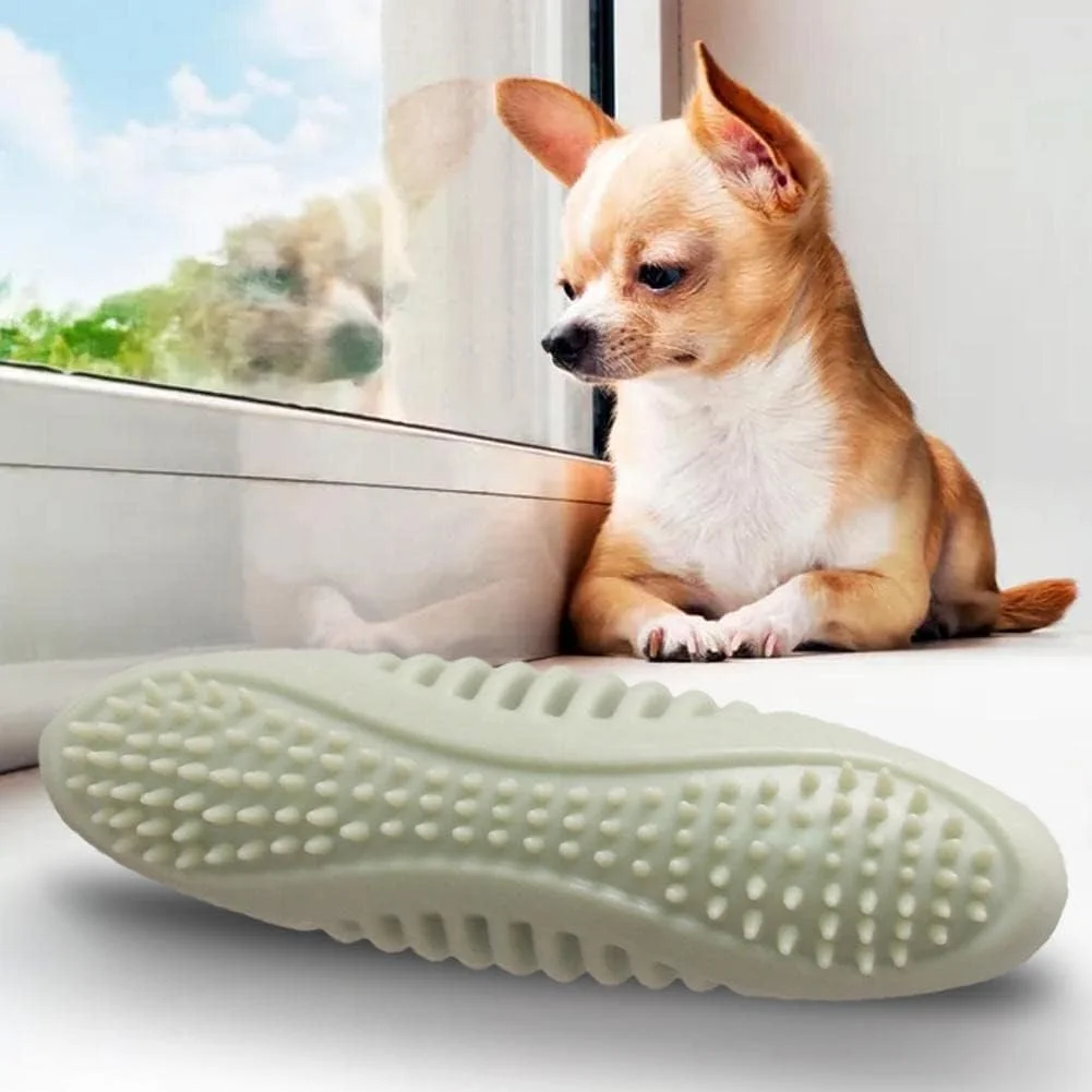 اسباب بازی سگ به شکل خیار دریایی پتساری - اسباب بازی دندانی مقاوم در برابر گاز گرفتن سگ - تمیز کننده دندان سبک و انعطاف پذیر - لاستیک خوراک دهنده غذای طبیعی - مسواک تعاملی (سبز)