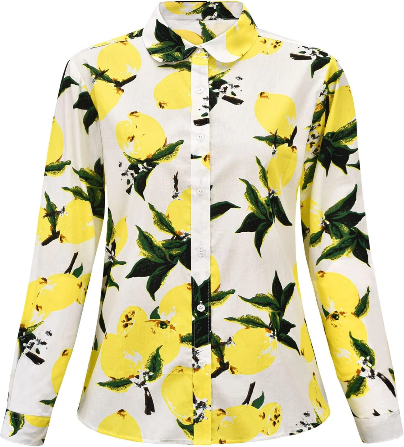 تاپ های زنانه IQOCOOL، بلوزهای دکمه دار آستین بلند هاوایی، مناسب کار و استایل کژوال تاپ های زنانه IQOCOOL، بلوزهای دکمه دار آستین بلند هاوایی، مناسب کار و استایل کژوال