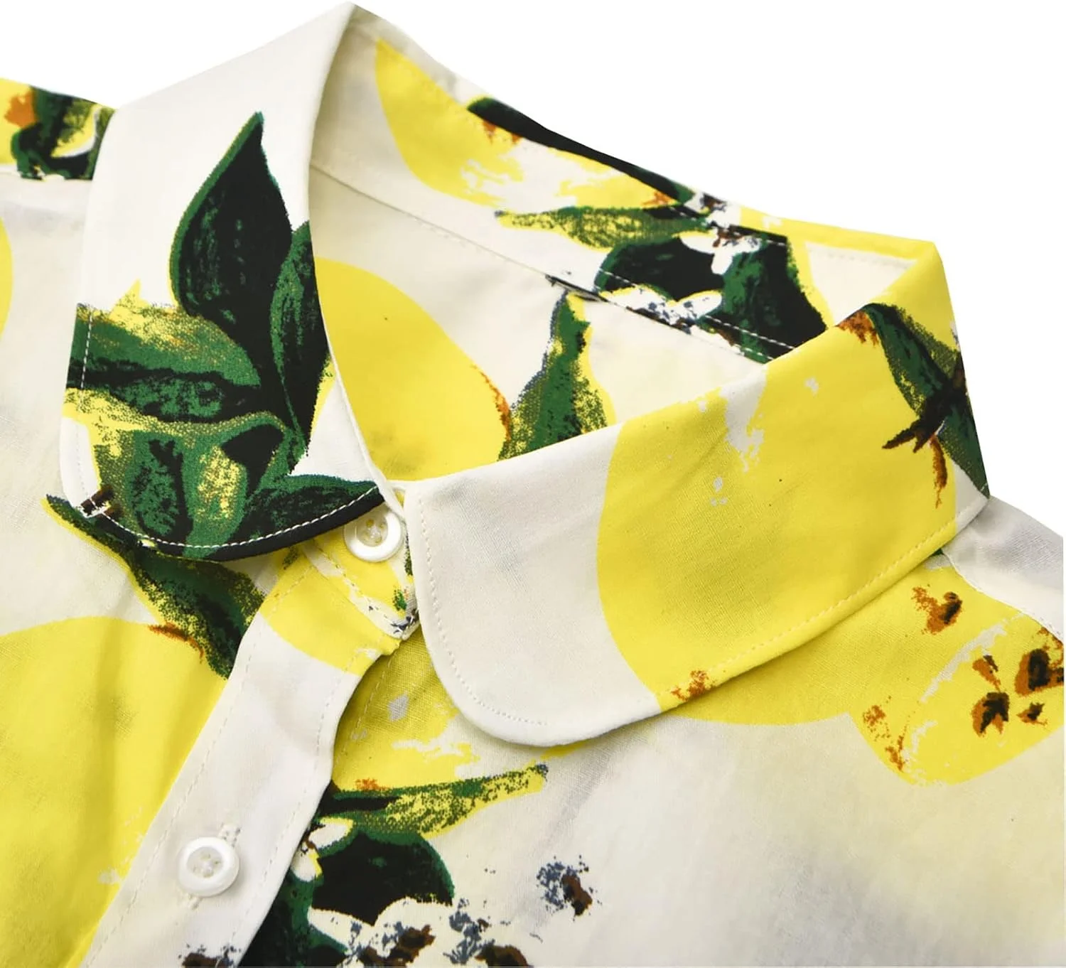 تاپ های زنانه IQOCOOL، بلوزهای دکمه دار آستین بلند هاوایی، مناسب کار و استایل کژوال