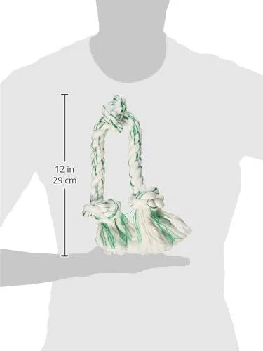 اسباب بازی طناب سگ Petmate Booda Fresh N Floss با 3 گره، بزرگ، نعناع اسباب بازی طناب سگ Petmate Booda Fresh N Floss با 3 گره، بزرگ، نعناع