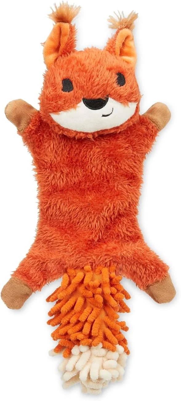 اسباب بازی سگ سنجاب خش خش دار Petface Saffia (بسته 1 عددی)