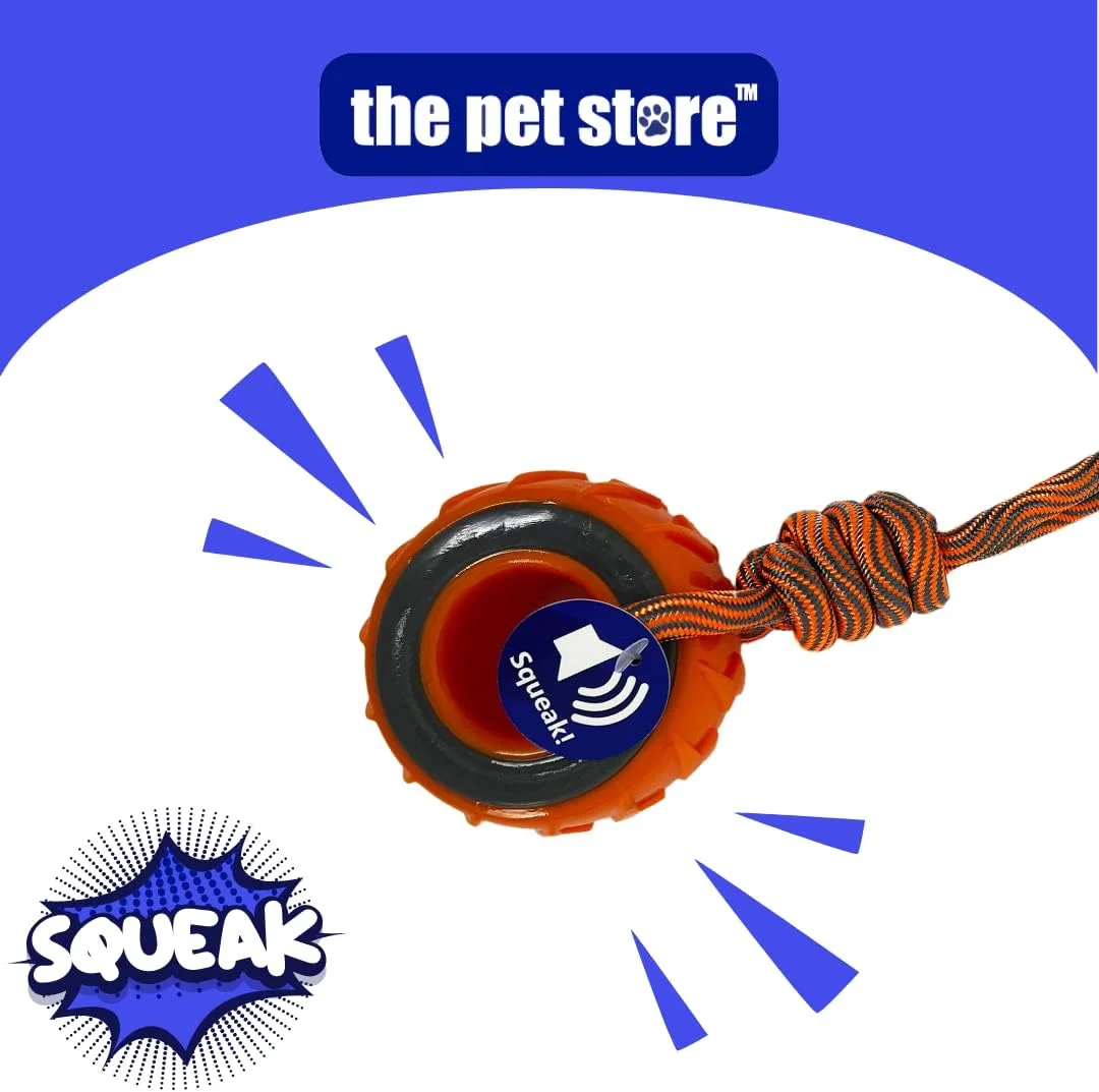 اسباب بازی سگ فروشگاه حیوانات خانگی مدل Swing N Fling، برای بازی های پرتاب و بازیابی، به ترویج تمایل سگ شما به بازی و تشویق ورزش سالم کمک می کند.