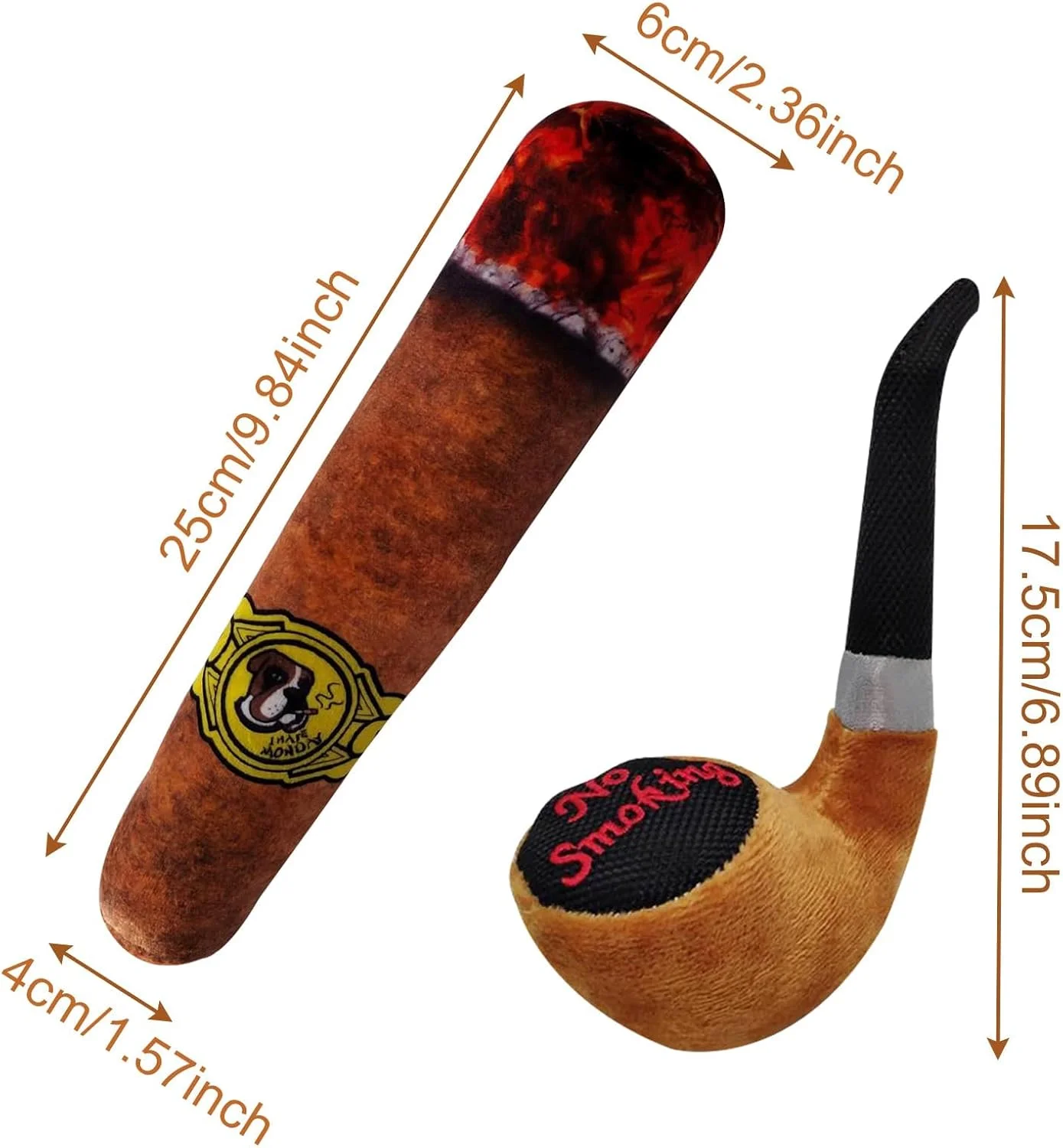 2 بسته اسباب بازی خنده دار سگ، اسباب بازی نرم سگ، اسباب بازی های پولیشی جذاب سگ، اسباب بازی صدادار سگ برای تمیز کردن دندان و رفع بی حوصلگی، اسباب بازی حیوانات خانگی برای سگ های کوچک، متوسط ​​و بزرگ