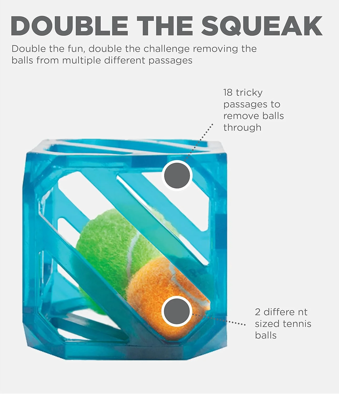 اسباب بازی سگ مکعب پازلی Outward Hound، آبی، 67815