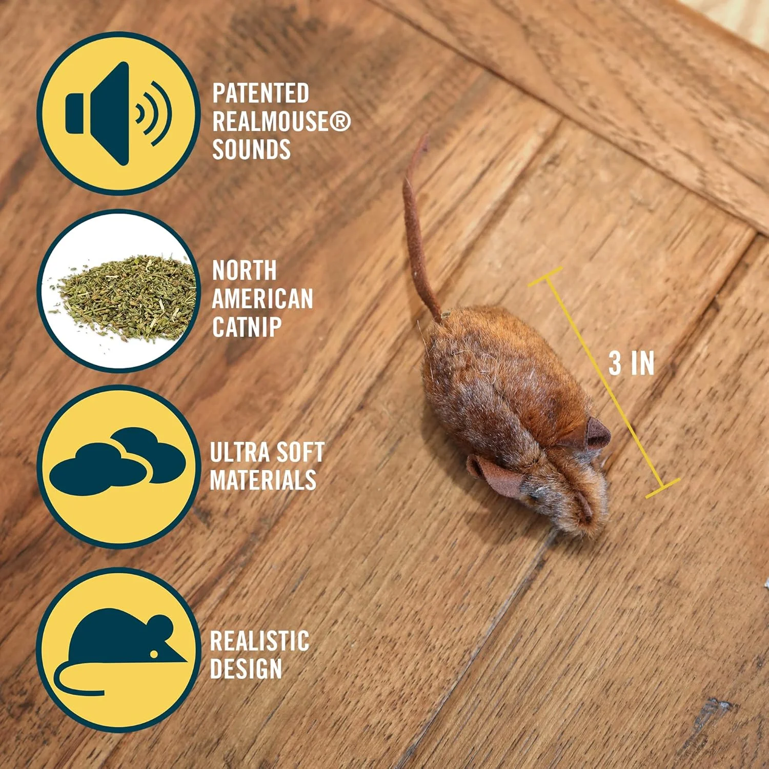 اسباب بازی موش شکارچی گربه Our Pets