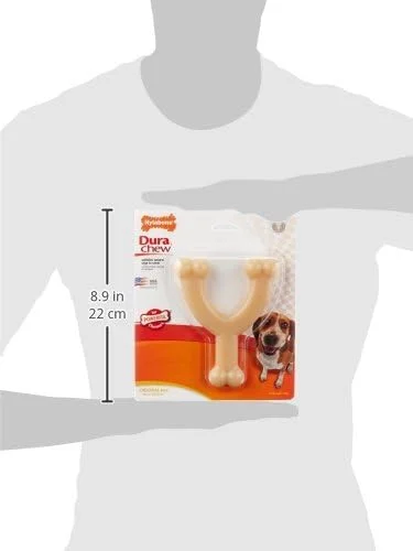 اسباب بازی جویدنی استخوان جناغ سینه Nylabone Power Chew DuraChew برای جویدن قوی سگ ها، متوسط