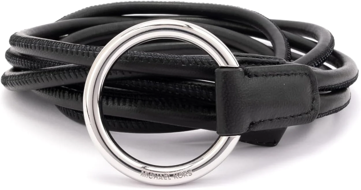 کمربند طنابی زنانه مایکل کورس با حلقه، اکسسوری شیک و مد روز برای استفاده روزمره کمربند طنابی زنانه مایکل کورس با حلقه، اکسسوری شیک و مد روز برای استفاده روزمره