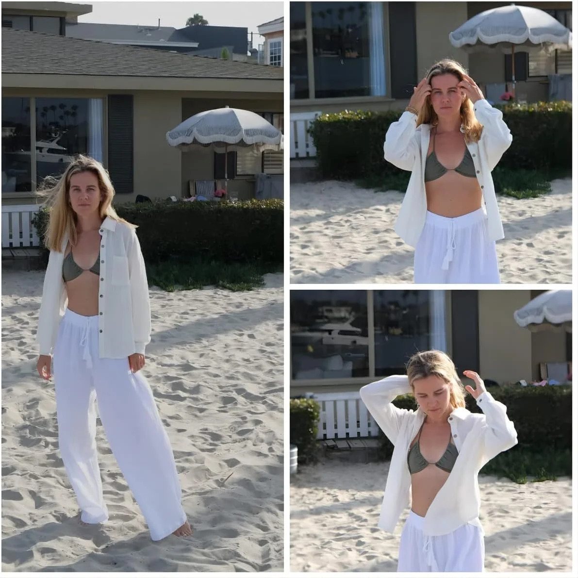 پیراهن های دکمه دار وافلی هاتوچ زنانه، شکت های غیر رسمی شیک برای کار، یقه هفت، آستین بلند، تاپ های سبک وزن با جیب