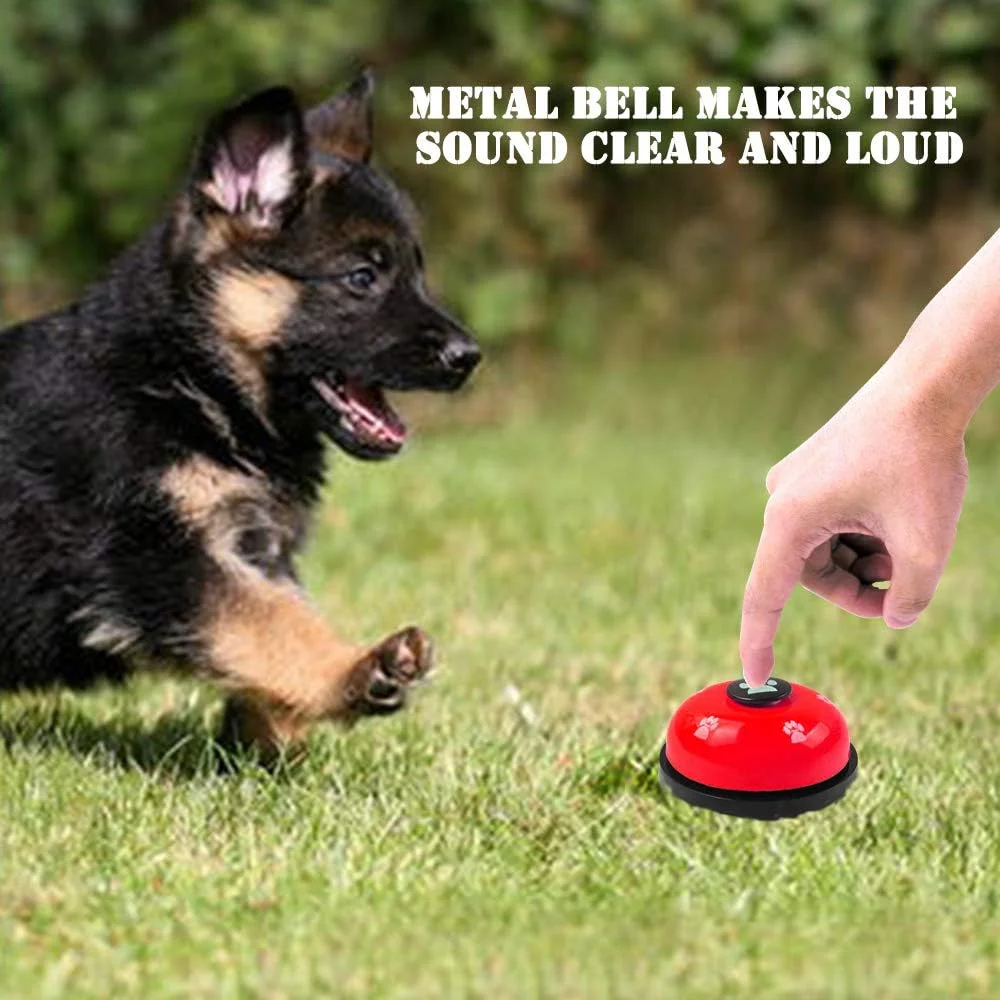 maxin Dog Training Bell, Set of 3 Dog Puppy Pet Potty Training Bells,Dog Training Bells for Door Small Dog Cat,Dog Training Bell to Go Outside, Interactive Toys Pet Tool Communication Device