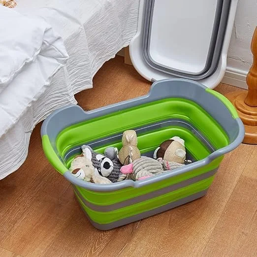 استخر حمام حیوانات خانگی سبک و بادوام، ضد نشت و تاشو، مناسب برای سگ ها و گربه های کوچک، استخر شنا، حمام توله سگ، اسپا، پاسیو، حیاط خلوت، بالکن، سبز