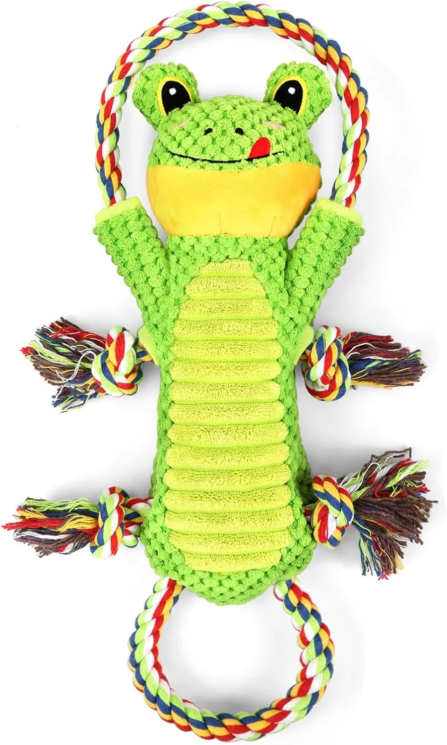 اسباب بازی سگ Letsmeet، اسباب بازی سگ مخملی با کاغذ چروک و طناب - اسباب بازی های تعاملی سگ برای سگ های کوچک، متوسط و بزرگ اسباب بازی سگ Letsmeet، اسباب بازی سگ مخملی با کاغذ چروک و طناب - اسباب بازی های تعاملی سگ برای سگ های کوچک، متوسط و بزرگ