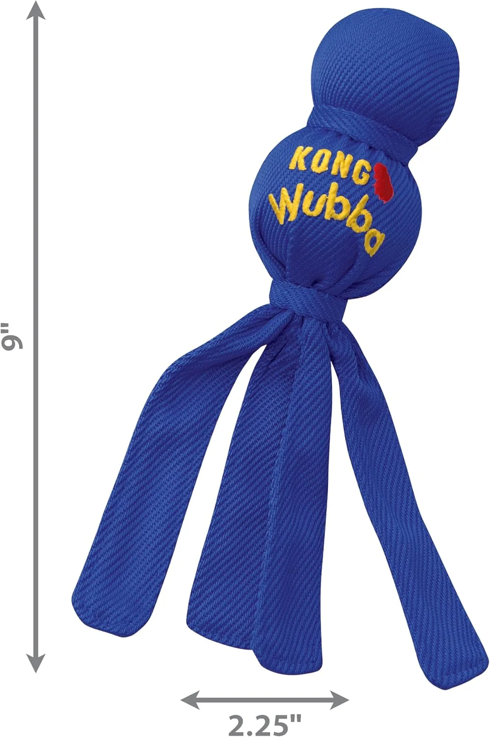 اسباب بازی سگ KONG - Wubba - طناب کشی و پرتاب (رنگ های متنوع) - اسباب بازی سگ برای سگ های کوچک