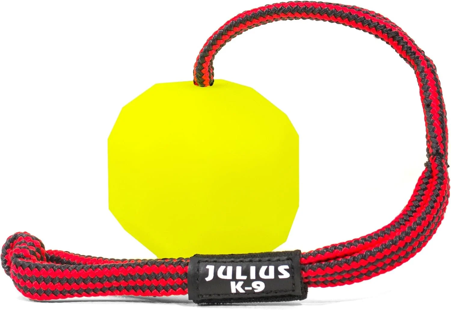 توپ فلورسنت طنابی یولیوس-کا۹ - زرد نئون - قطر ۶ سانتی متر - سیلیکون سخت