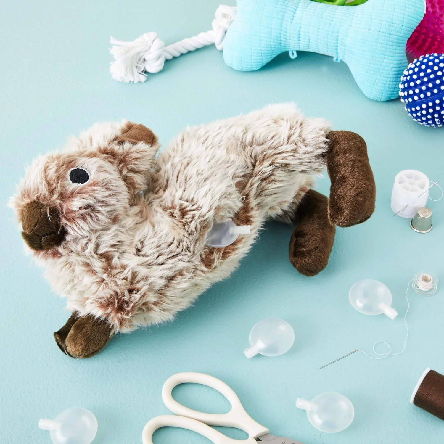 صد عددی جایگزین صدای جیر جیر برای اسباب بازی سگ - تولید کننده صدای 3.3 سانتی متری برای حیوانات خانگی - مجموعه عمده جایگزین گرد - اسباب بازی سگ