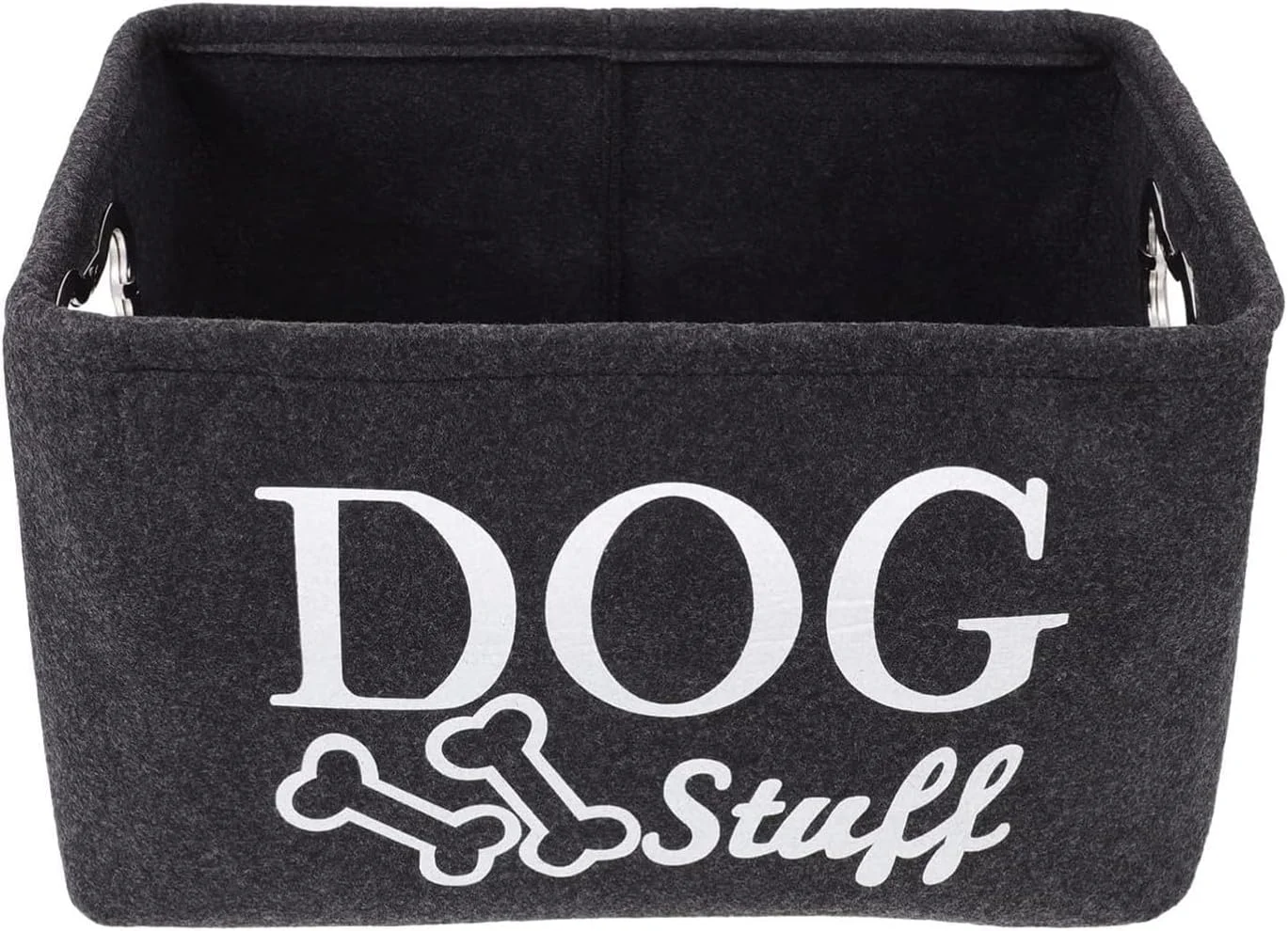 جعبه اسباب بازی سگ Joyzzz، سبد ذخیره سازی اسباب بازی سگ با دستگیره های فلزی تاشو، ضد آب در داخل سبد ذخیره لوازم حیوانات خانگی، سبد اسباب بازی سگ مناسب برای سازماندهی اسباب بازی ها و لوازم جانبی حیوانات خانگی