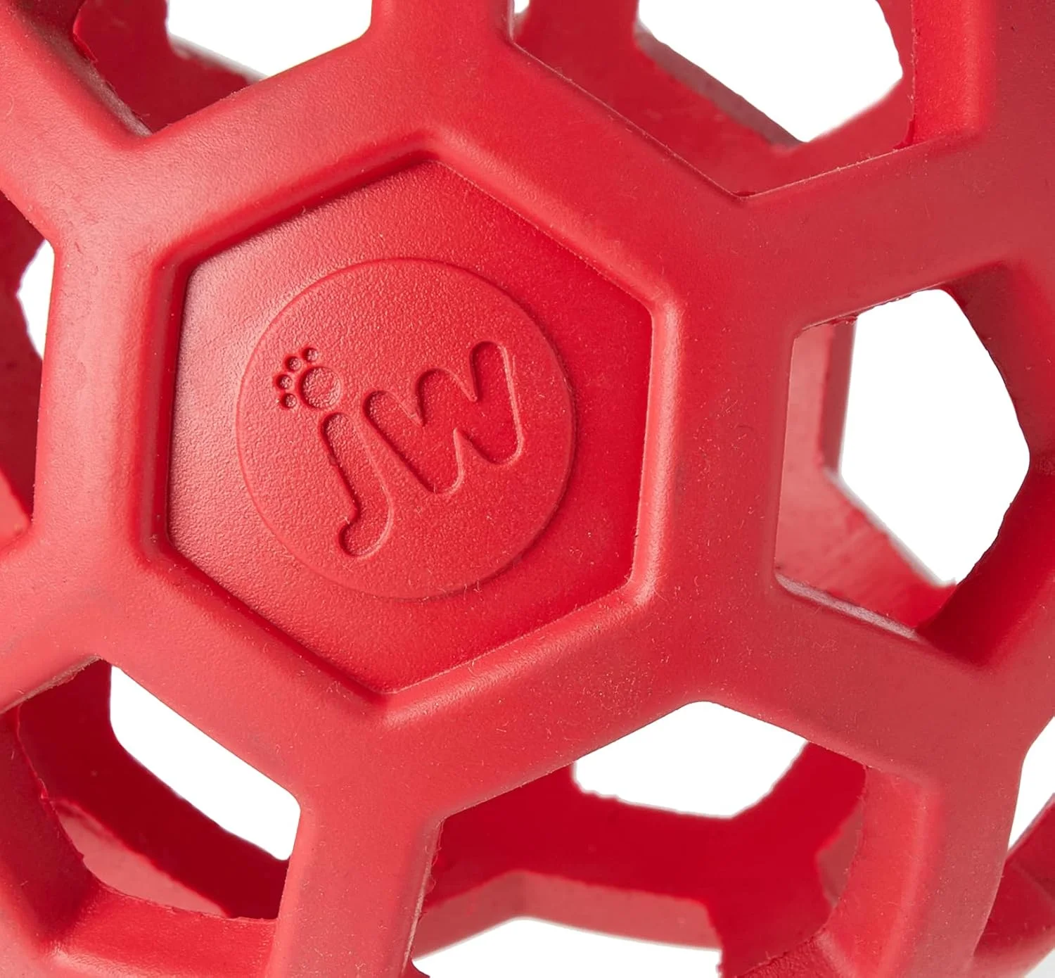 اسباب بازی سگ JW Hol-ee Roller، توپ پذیرایی، اسباب بازی لاستیکی بادوام سگ، توپ پخش کننده خوراکی جویدنی - متوسط