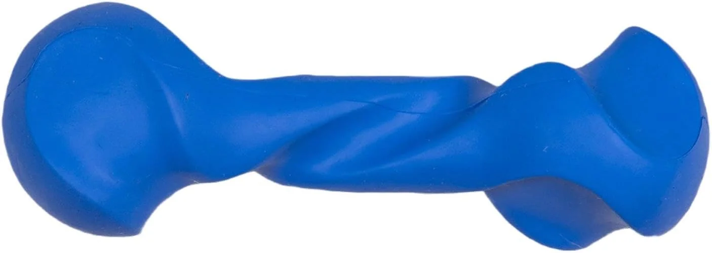 جک اند وانیلا، اسباب بازی های لاستیکی برای حیوانات خانگی، طراحی جذاب، آبی تیره، اندازه ایده آل 4.25 اینچ، مناسب برای سگ ها و گربه های کوچک و متوسط، مدل اسباب بازی های لاستیکی