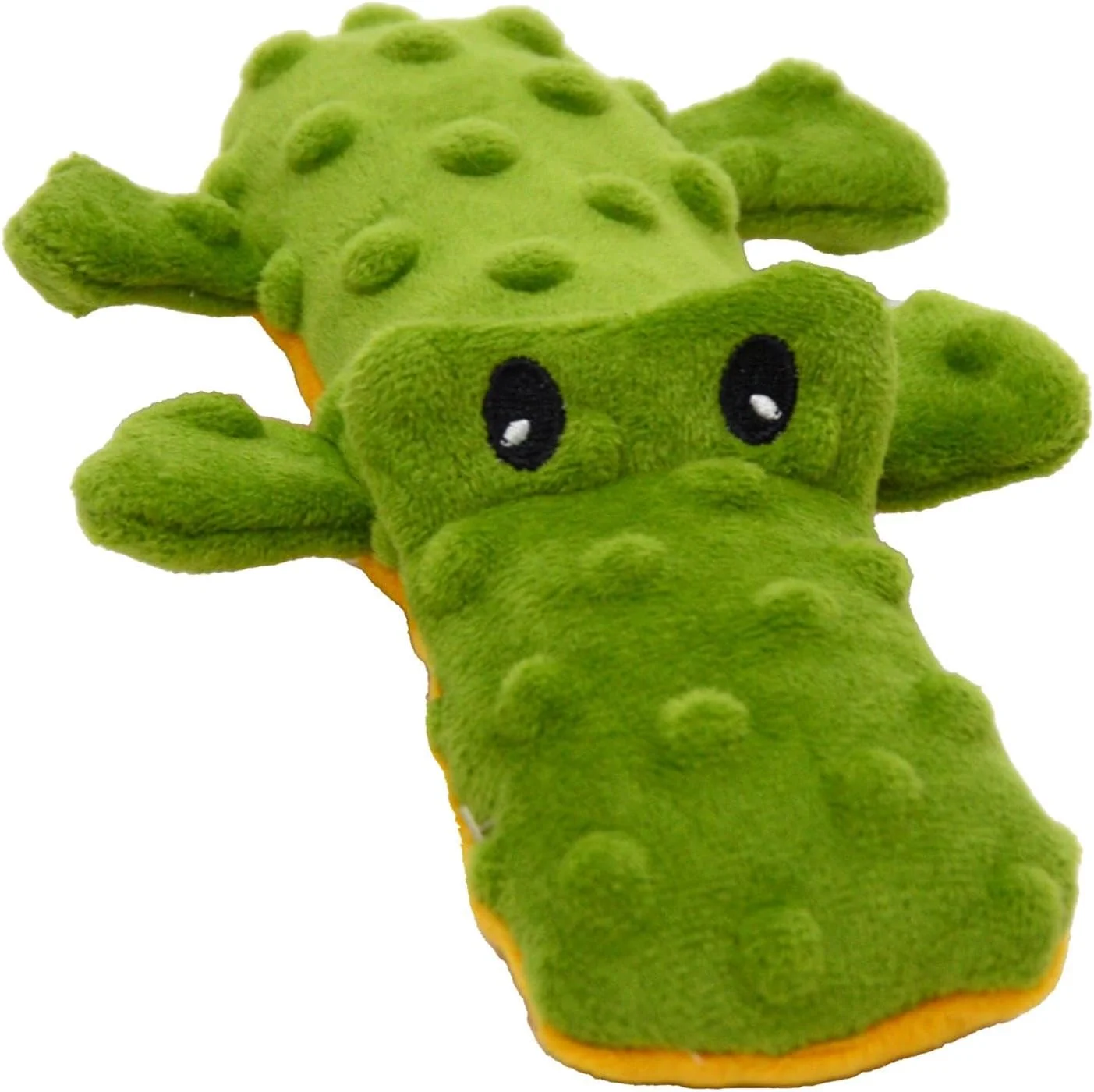 جک اند وانیلا، اسباب بازی سگ پولیشی طرح کروکودیل 20.5 سانتی متر سبز رنگ، بادوام، بدون صدا، قابل شستشو در ماشین لباسشویی، ایده آل برای بازی تعاملی و رفاه حیوان خانگی شما، مدل Bubble