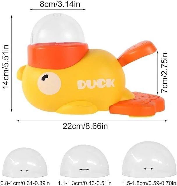 اسباب بازی غذای سگ تعاملی اردک بامزه، تغذیه کننده آهسته، اسباب بازی های محرک سگ پخش کننده غذا برای سرگرمی، بازی و تغذیه حیوانات خانگی