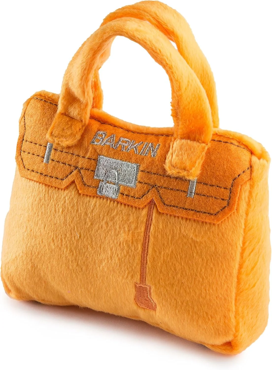 اسباب بازی سگ پاکتی Barkin Bag از Haute Diggity Dog، اسباب بازی های پولیشی طرح دار سگ با صدای جیر جیر تعاملی، محرک غنی سازی حیوانات خانگی، قابل شستشو در ماشین لباسشویی و مواد ایمن برای همه نژادها، یک سایز