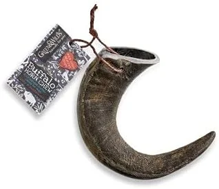 تشویقی شاخ بوفالو Green & Wilds، طبیعی، بادوام و ماندگاری بالا، سایز متوسط ​​برای سگ