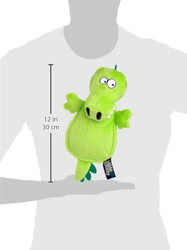 اسباب بازی سگ goDog Hear Doggy Flattie با محافظ جویدنی - تمساح (تک عددی)