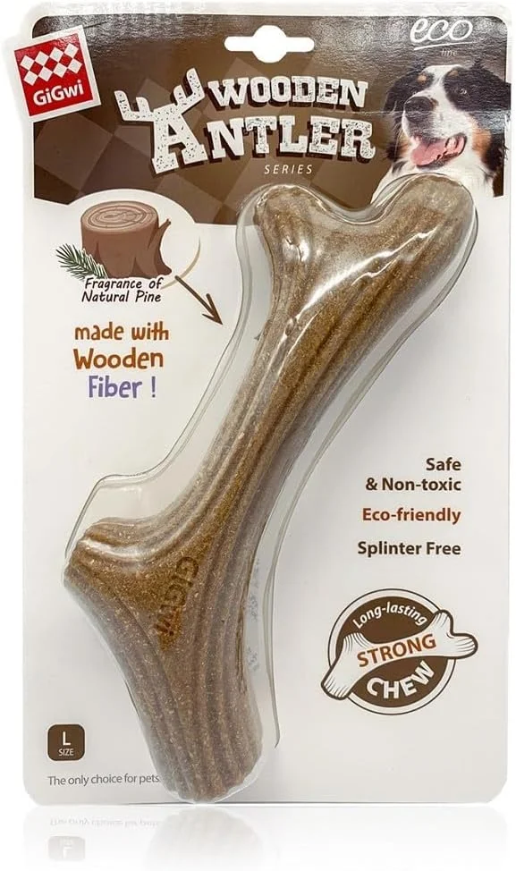 اسباب بازی جویدنی سگ گیگوی مدل شاخ چوبی بزرگ، 8477