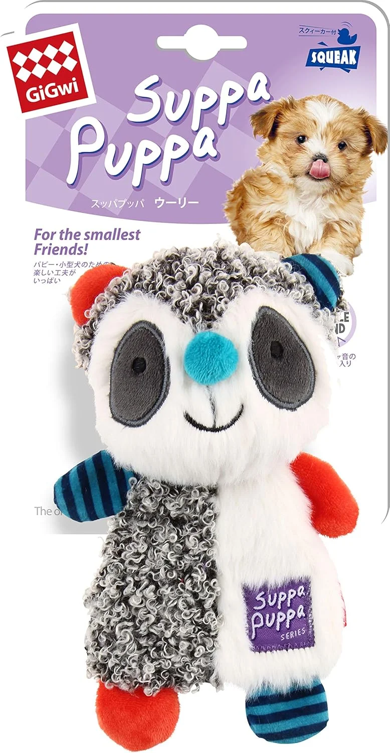 اسباب بازی پولیشی سگ مدل راکون جیگوی، سایز XS (دارای صدای جیر جیر)