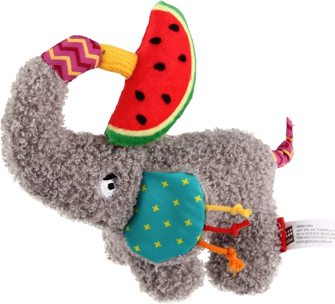 اسباب بازی سگ فیلی پولیشی گیگوی مدل Friendz با صدای جیر جیر و چروک سایز متوسط (6797)