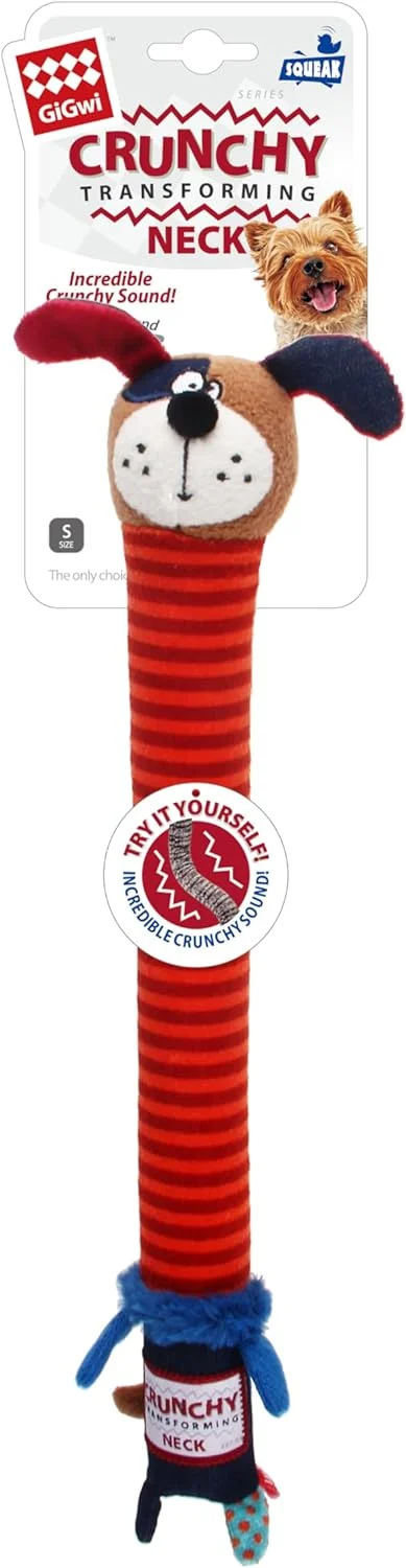 اسباب بازی سگ گردنی انعطاف پذیر و صدا دار گیگوی مدل 6529