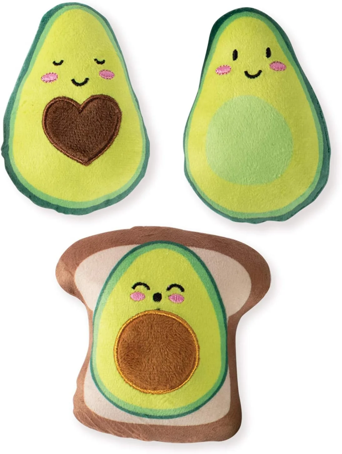اسباب بازی سگ کوچک 3 تکه آووکادو فرینج استودیو - سبز/4.5X3.25 اینچ اسباب بازی سگ کوچک 3 تکه آووکادو فرینج استودیو - سبز/4.5X3.25 اینچ