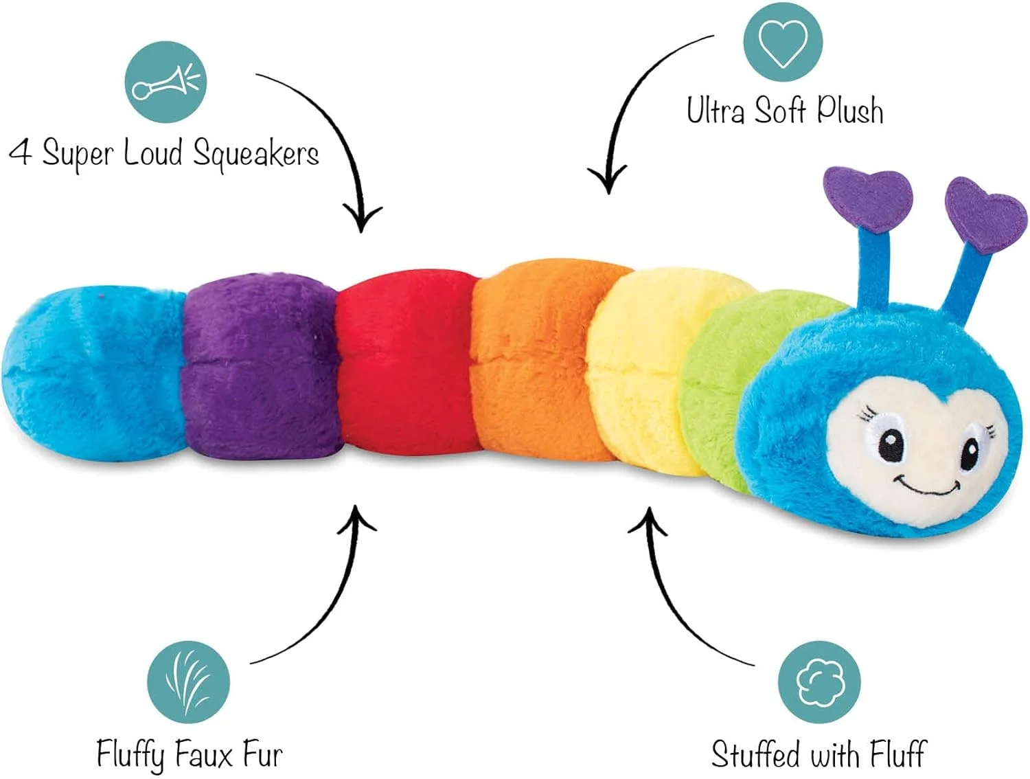 اسباب بازی سگ پولیشی استودیو Fringe Petshop مدل Don't Bug Me، لوازم حیوانات خانگی، 17X60 سانتی متر