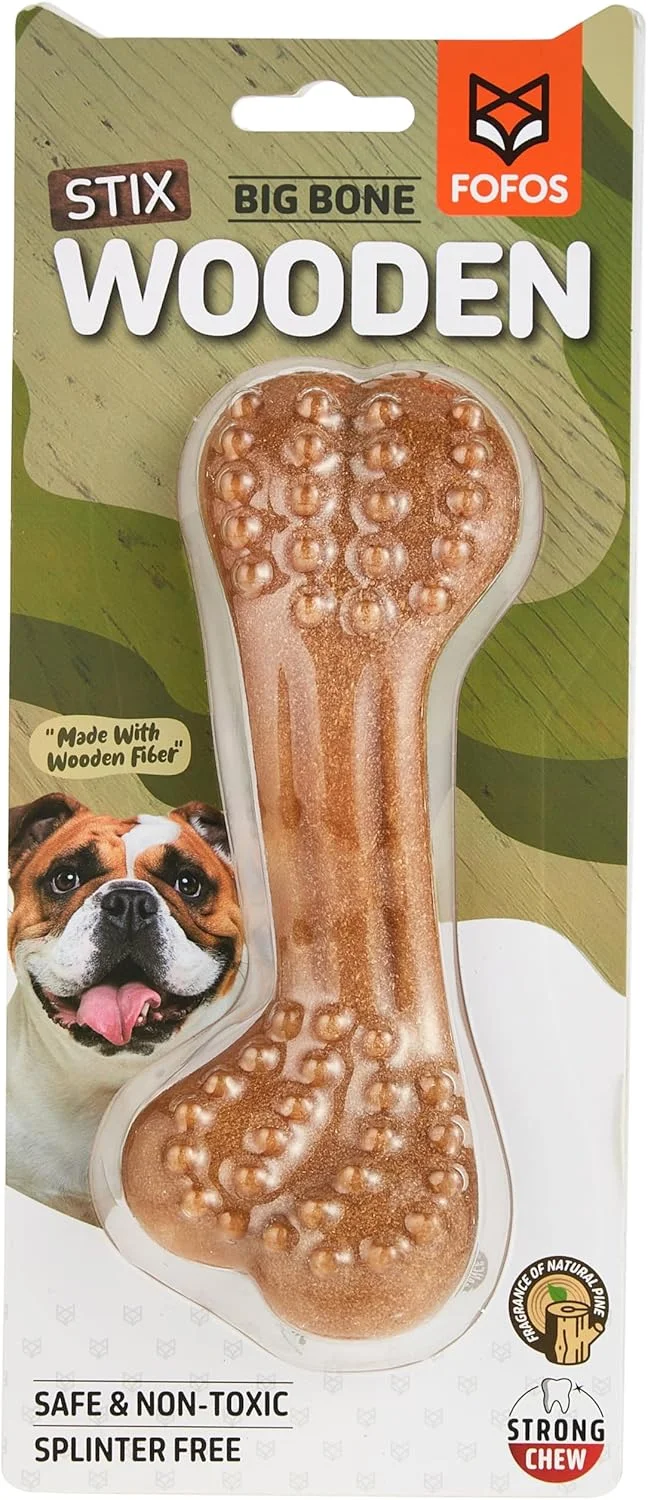 اسباب بازی سگ استخوان بزرگ چوبی FOFOS Woodplay