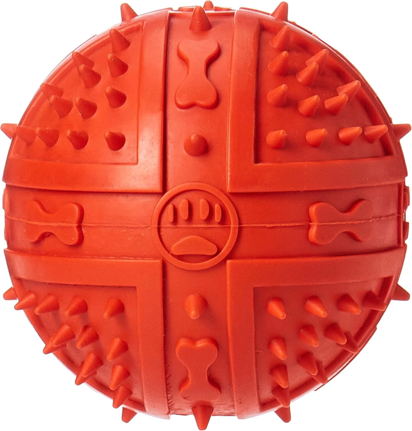 توپ لاستیکی سوت دار Les Filous - اسباب بازی بادوام و تعاملی برای سگ ها، رنگ روشن - بازی قابل حمل و ایمن برای ساعت ها لذت سگ سانان