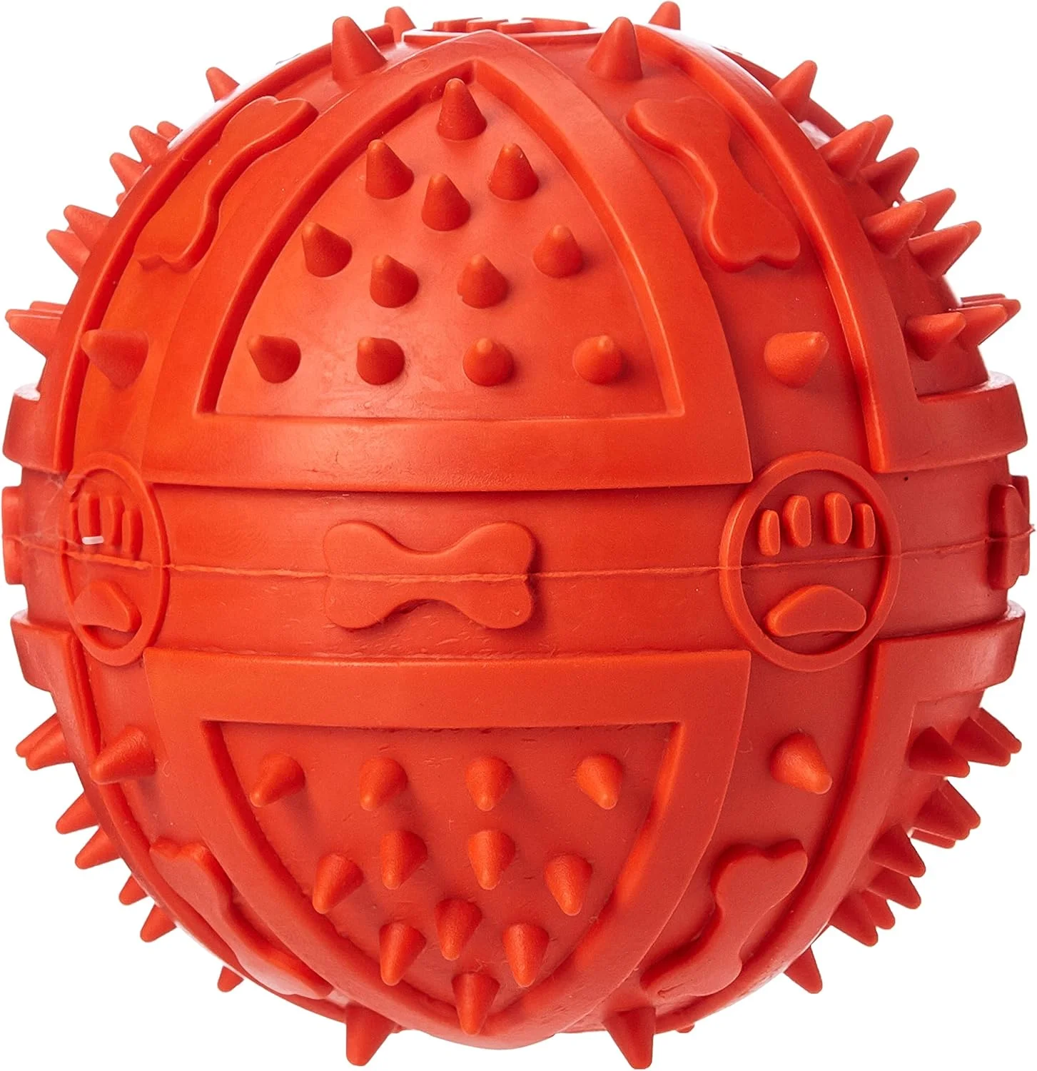 توپ لاستیکی سوت دار Les Filous - اسباب بازی بادوام و تعاملی برای سگ ها، رنگ روشن - بازی قابل حمل و ایمن برای ساعت ها لذت سگ سانان