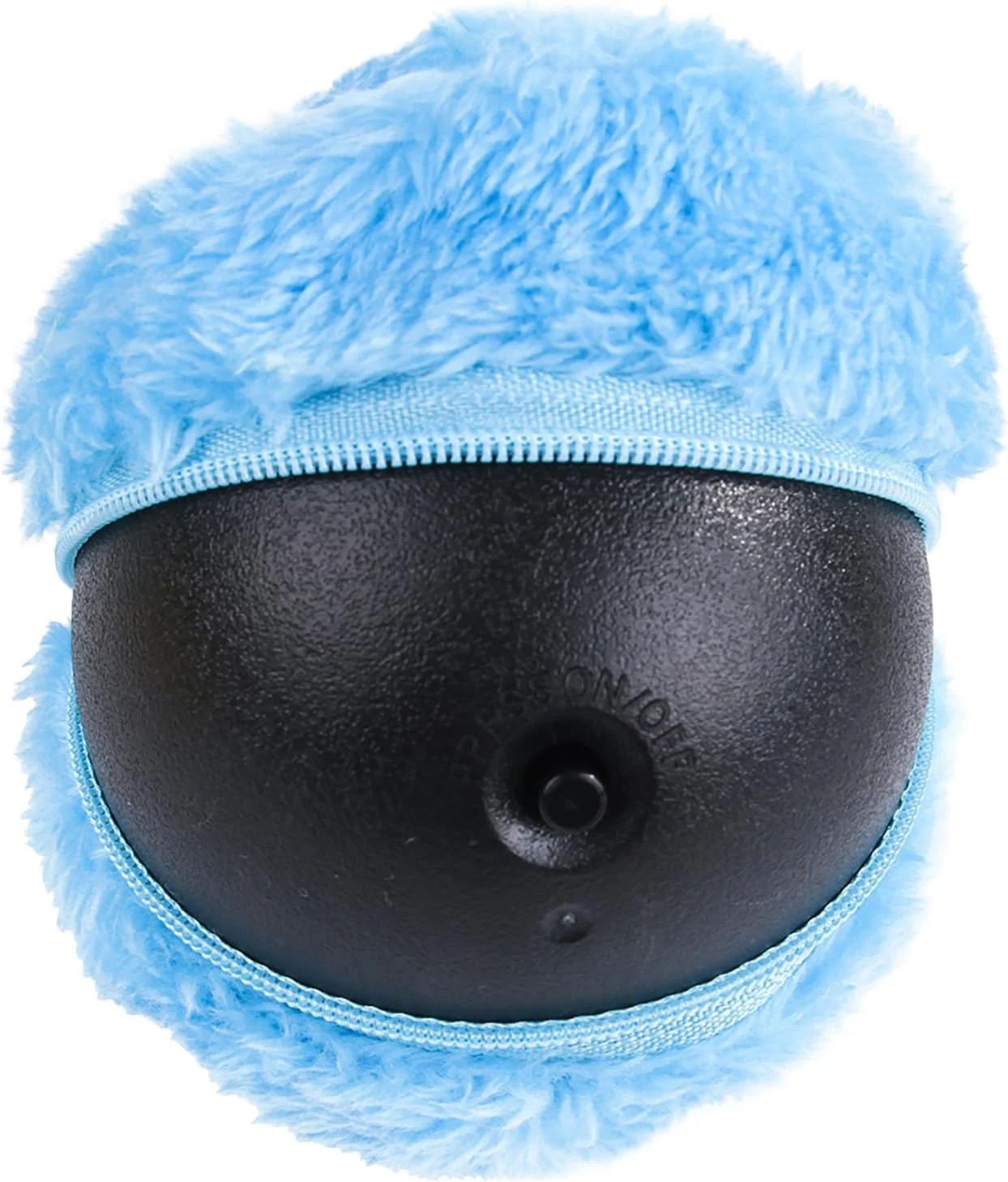 اسباب بازی توپ غلتکی اتوماتیک سگ و گربه Fawoonu، اسباب بازی پولیشی سگ، توپ فعال شونده با حرکت، اسباب بازی تعاملی حیوانات خانگی با 4 روکش مخمل مرجانی