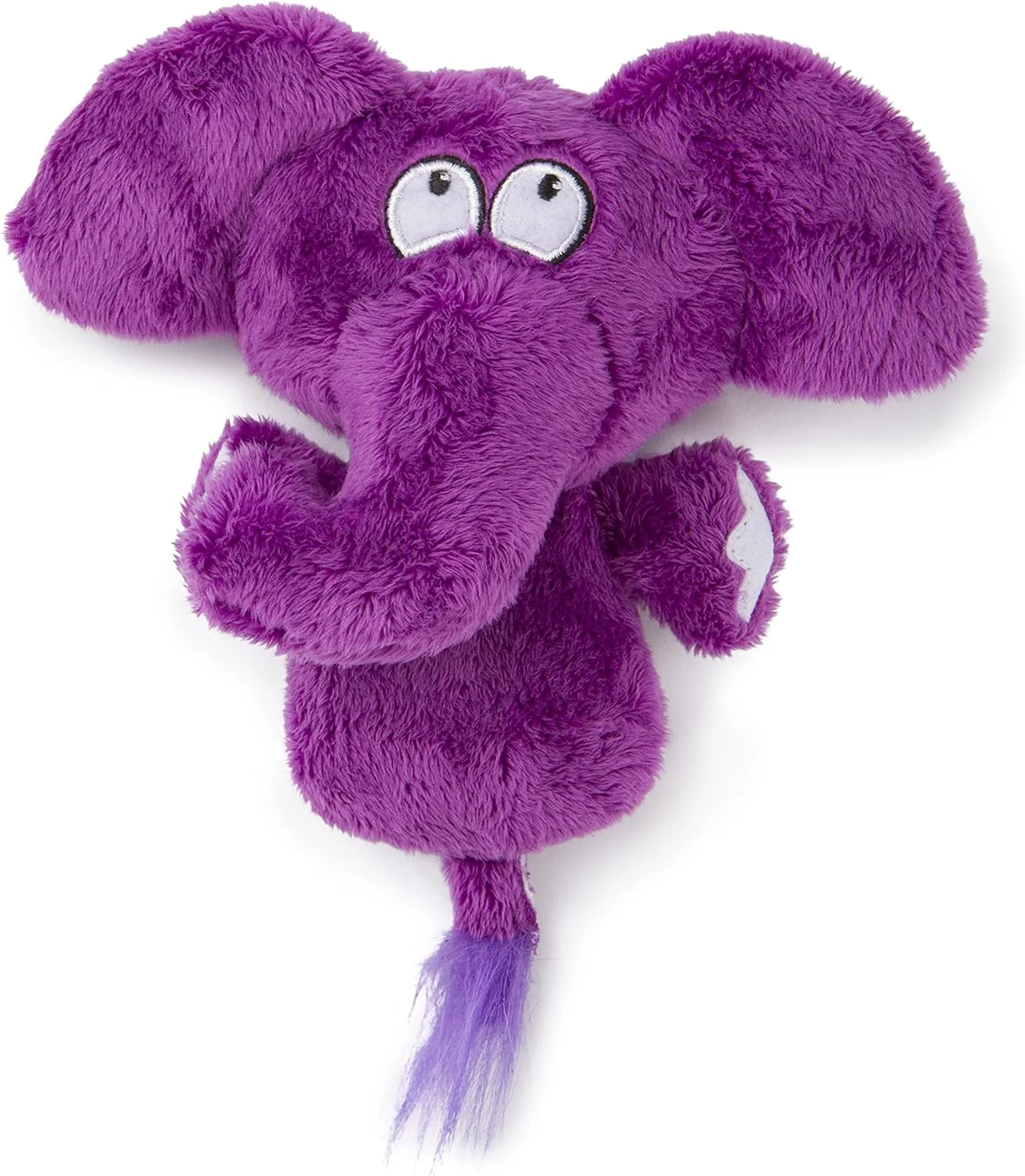 اسباب بازی سگ فیل تخت HEAR DOGGY!، مینی، التراسونیک، صدای جیر جیر بی صدا، مقاوم در برابر جویدن، پولیش بادوام، بدون پرکننده، نرم، محکم، درزهای تقویت شده