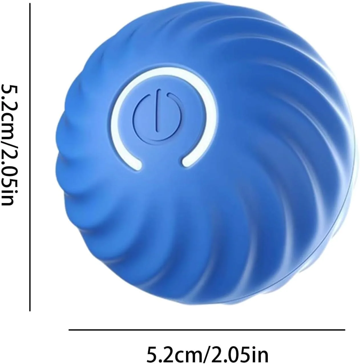 اسباب بازی توپ سگ تعاملی EOPTIFY، توپ سگ برقی، توپ حیوانات خانگی قابل شارژ، توپ چرخشی خودکار برای توله سگ، اسباب بازی چرخشی متحرک سگ، اسباب بازی گربه تعاملی، اسباب بازی توپ لرزان برای سگ