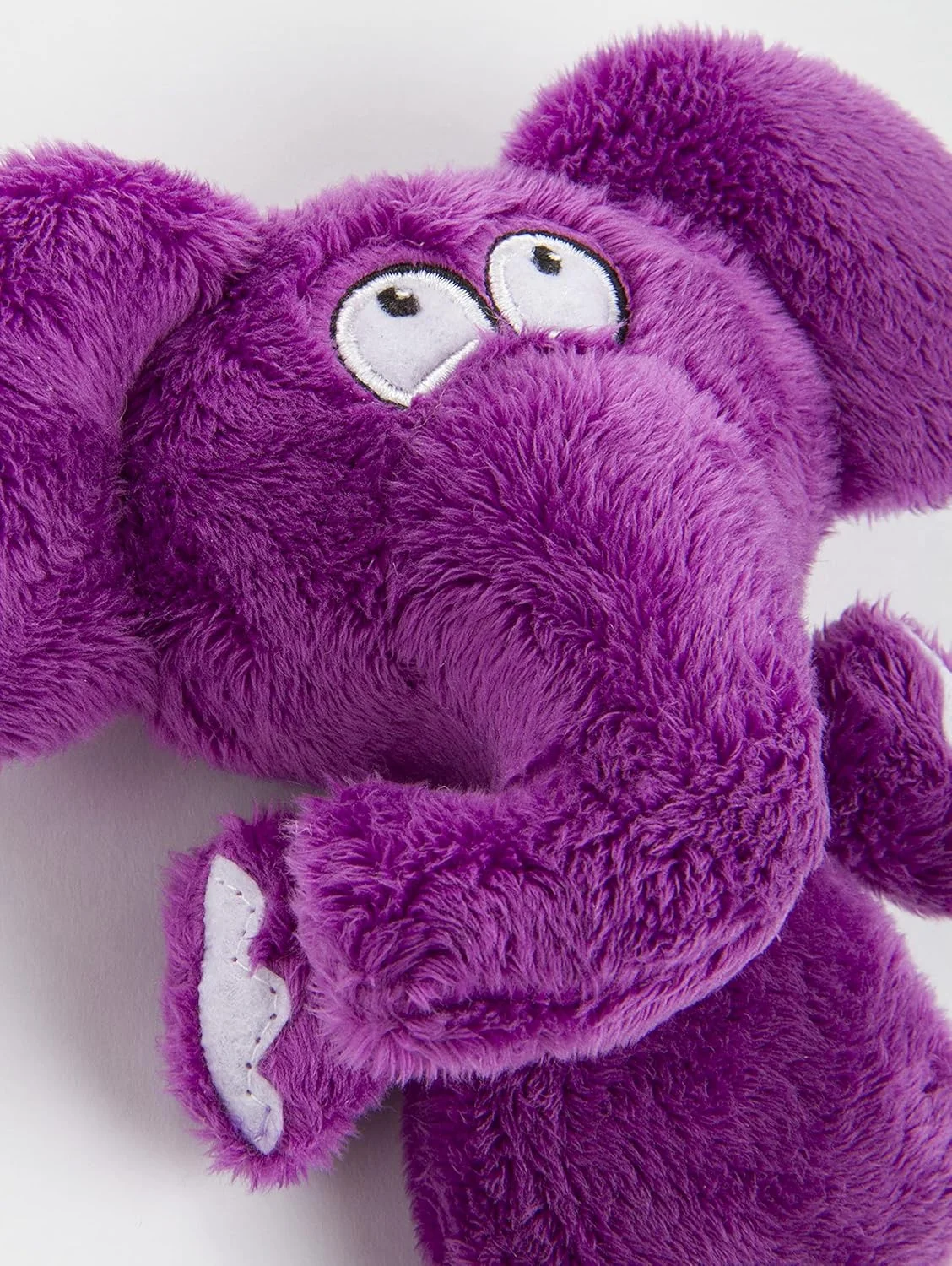 اسباب بازی سگ فیل تخت HEAR DOGGY!، مینی، التراسونیک، صدای جیر جیر بی صدا، مقاوم در برابر جویدن، پولیش بادوام، بدون پرکننده، نرم، محکم، درزهای تقویت شده